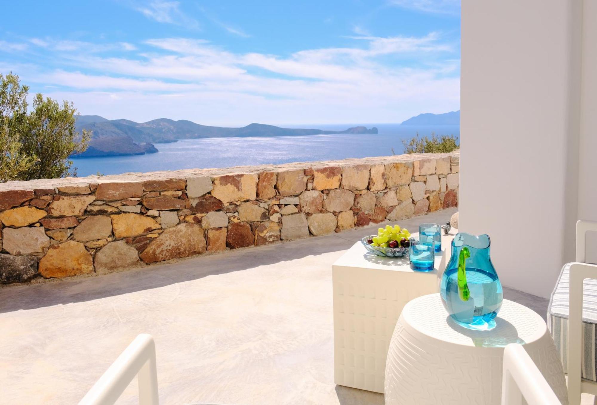 Odyssey Rock Milos Sunset Suites Plaka  Eksteriør bilde
